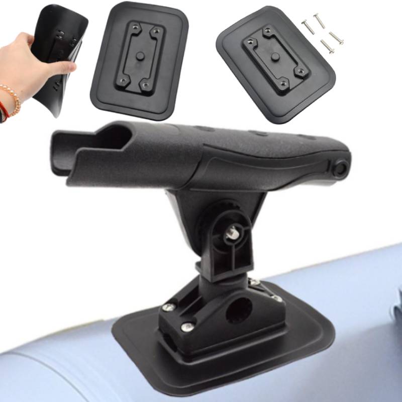 Rod Holder Fishing - 1 Set Aufblasbares Boot Angelrutenhalterung Fixierbasis