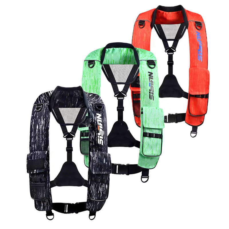 Fishing Vest Jacket - Neue aufblasbare Luya-Angel-Schwimmweste für Erwachsene, schnelle