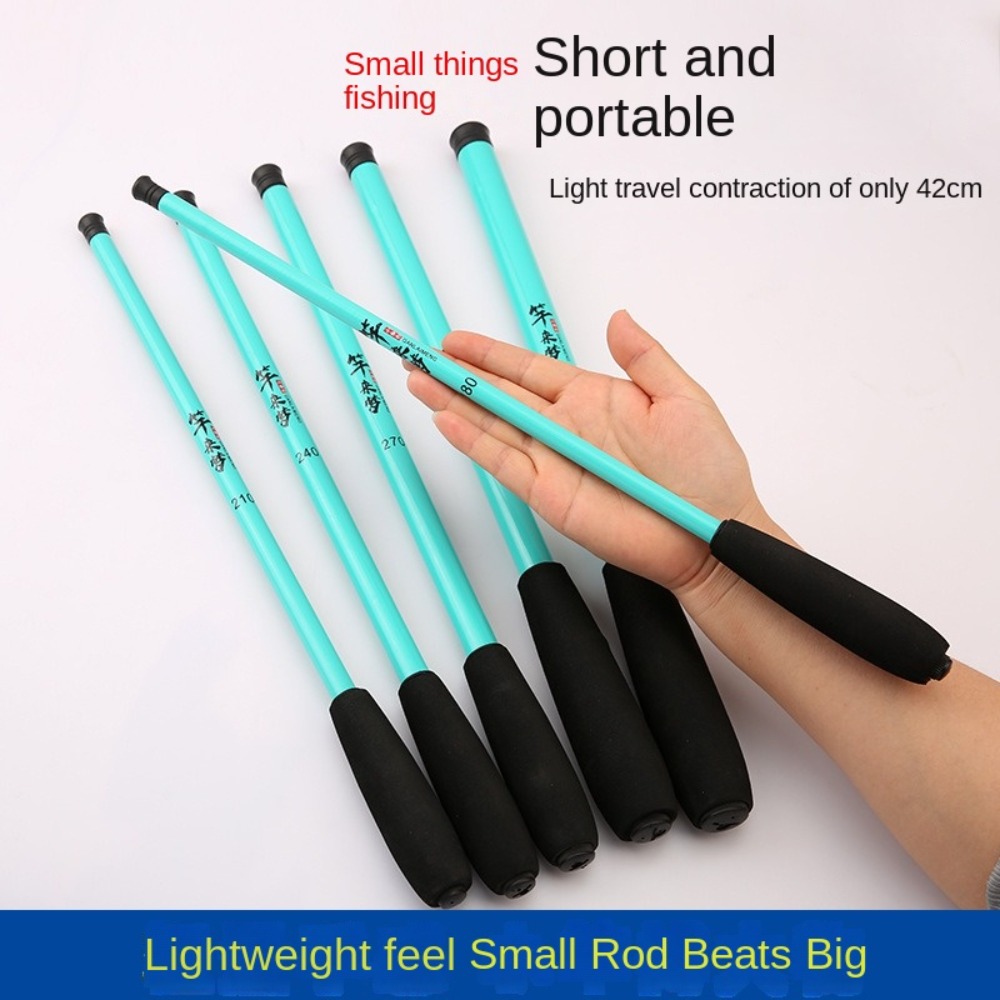 Fishing Equipment Online - 1,8-3,6 m Teleskop Angelrute Glasfaser Angelrute