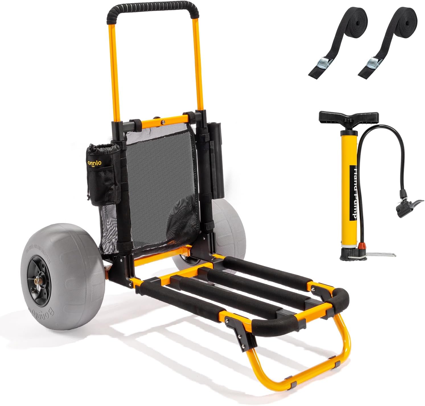 Rod Holder Fishing - Bonnlo Strand-Angelwagen, Strandwagen mit 12 Zoll