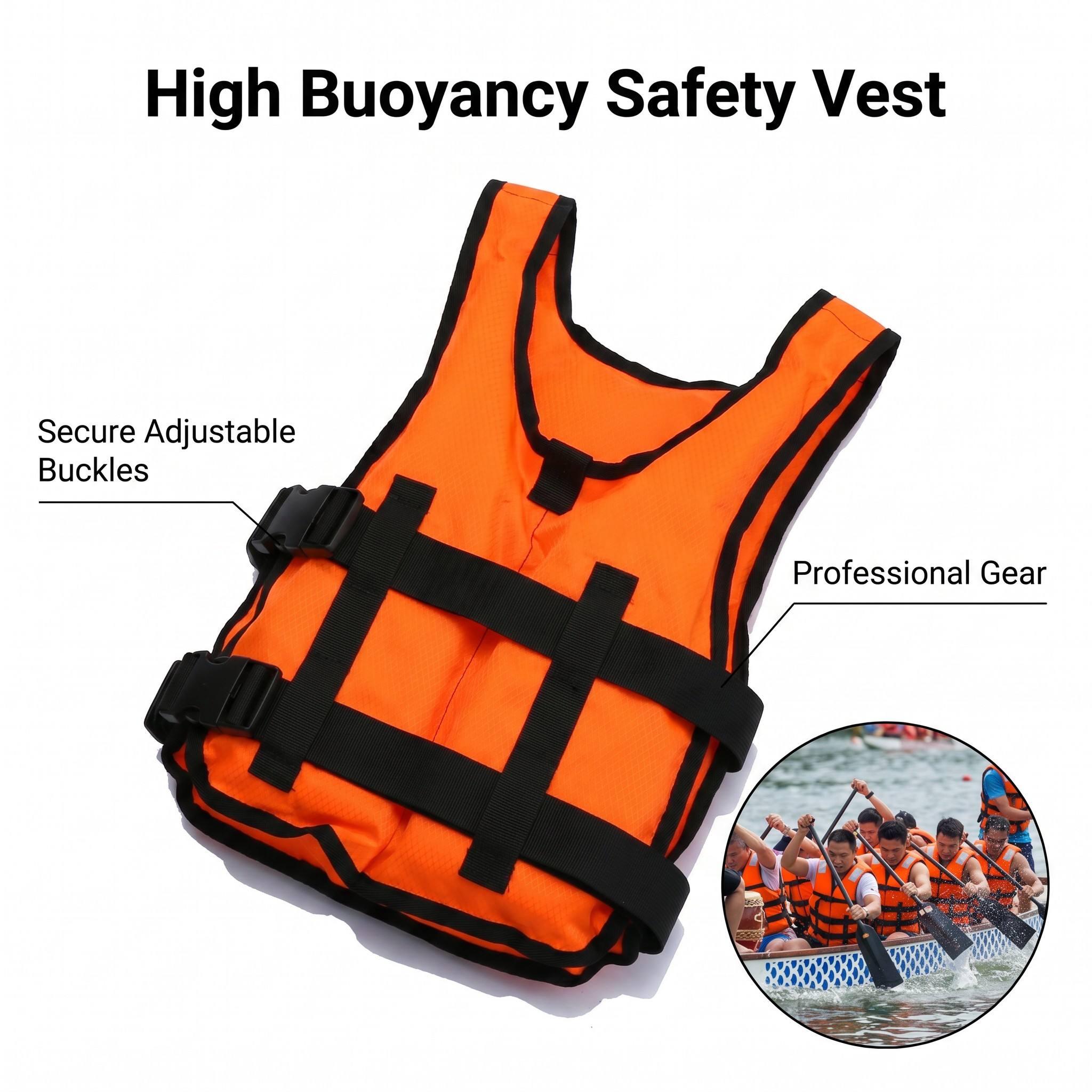 Fishing Vest Jacket - Verstellbare Schwimmweste für Erwachsene Mehrfarbige Auftriebsweste