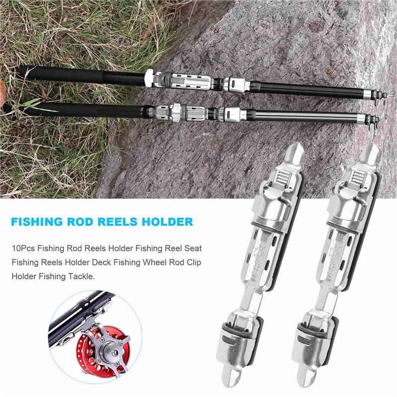 ABPF 10er-Set Angelrutenrollen – Rod Holder Fishing Bewertung und Preis