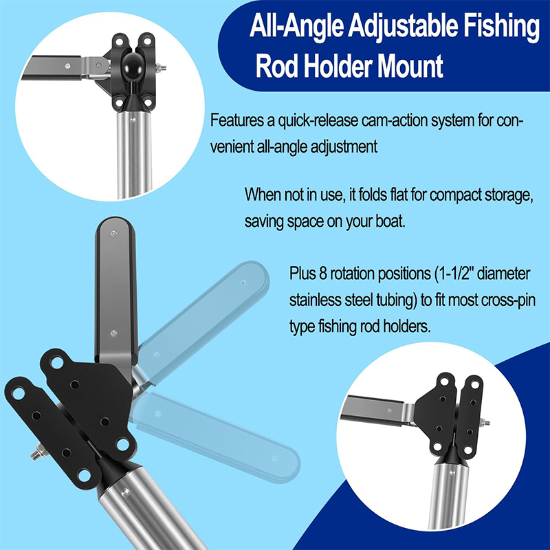 Allwinkelverstellbare Angelrut – Rod Holder Fishing Bewertung und Preis