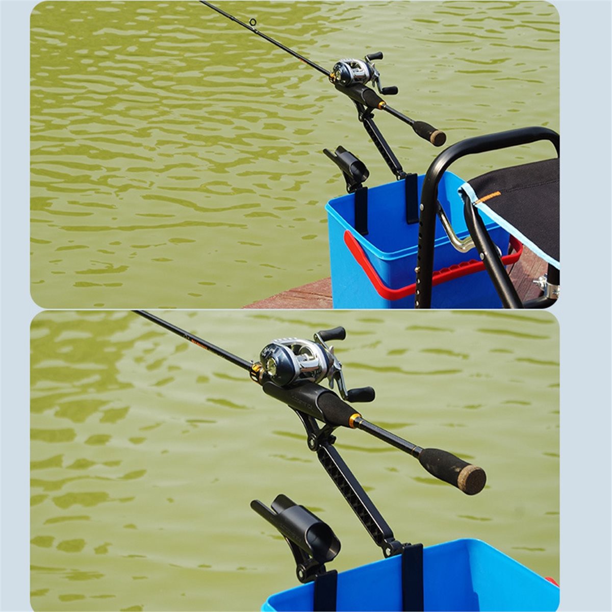 POPULAR-2 Stück Verstellbarer  – Rod Holder Fishing Bewertung und Preis