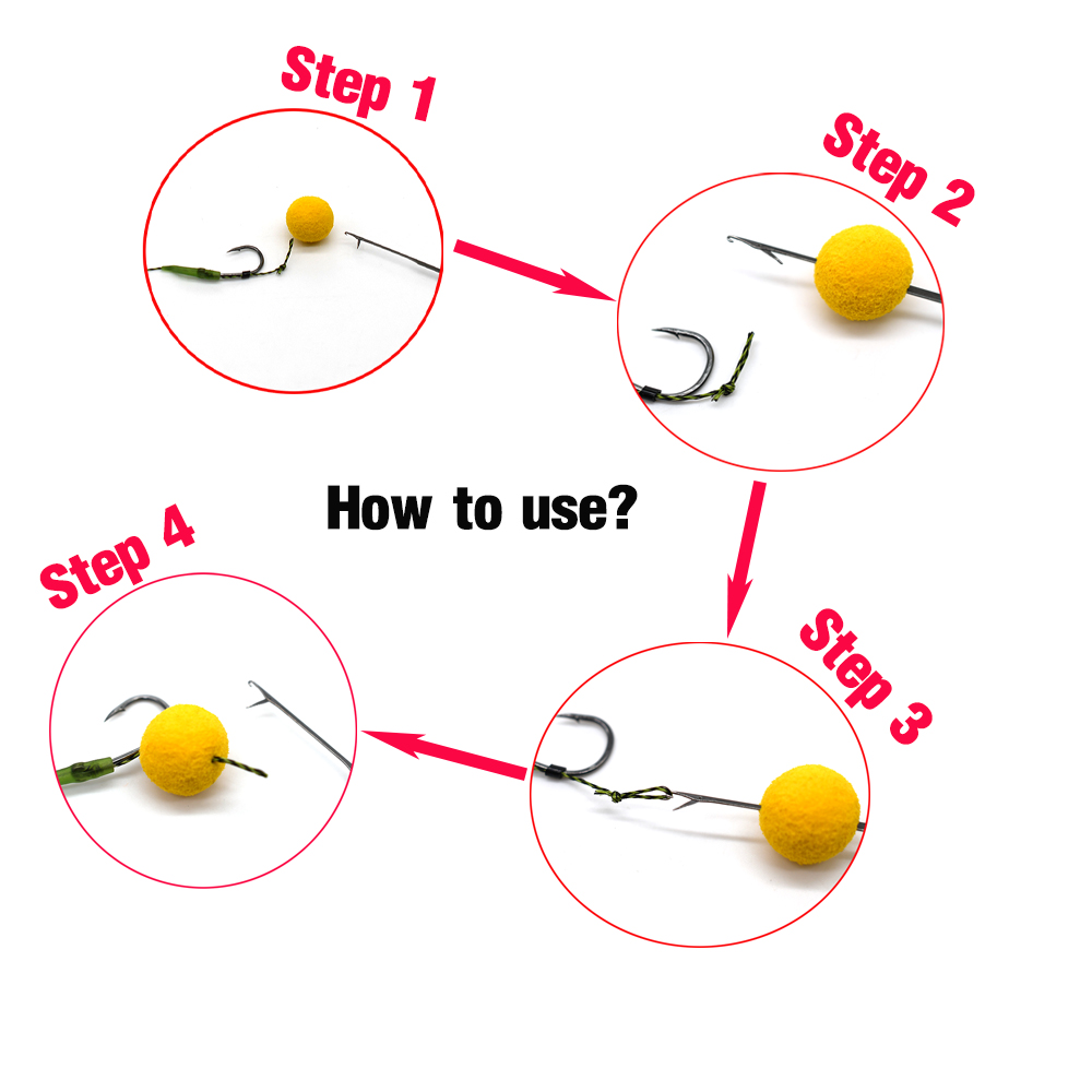 MNFT 1PC Karpfen Angeln Werkze – Fishing Equipment Hook Bewertung und Preis
