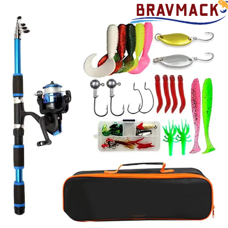 BRAVMACK Reise-Teleskop-Angelr – Fishing Equipment Online Bewertung und Preis
