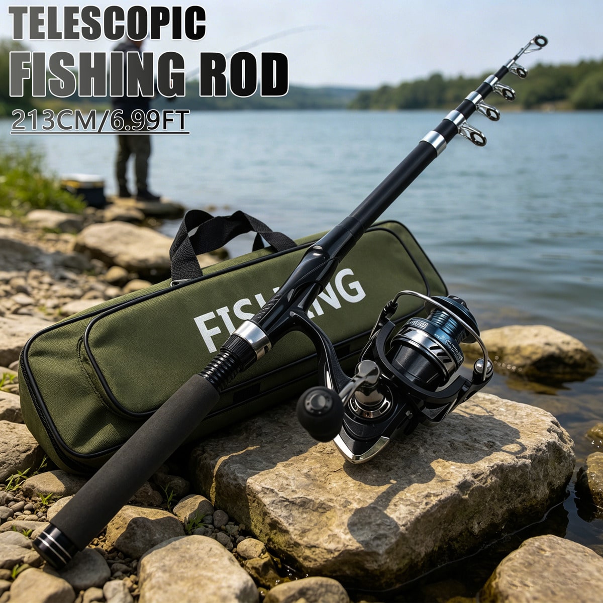 86-teiliges Teleskop-Angelrute – Fishing Equipment Online Bewertung und Preis