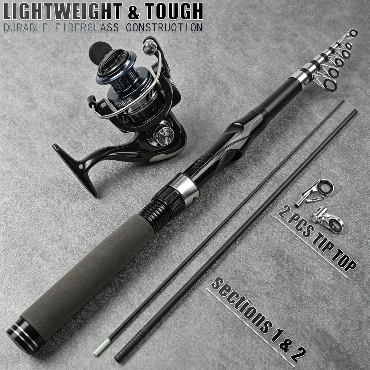 86-teiliges Teleskop-Angelrute – Fishing Equipment Online Bewertung und Preis