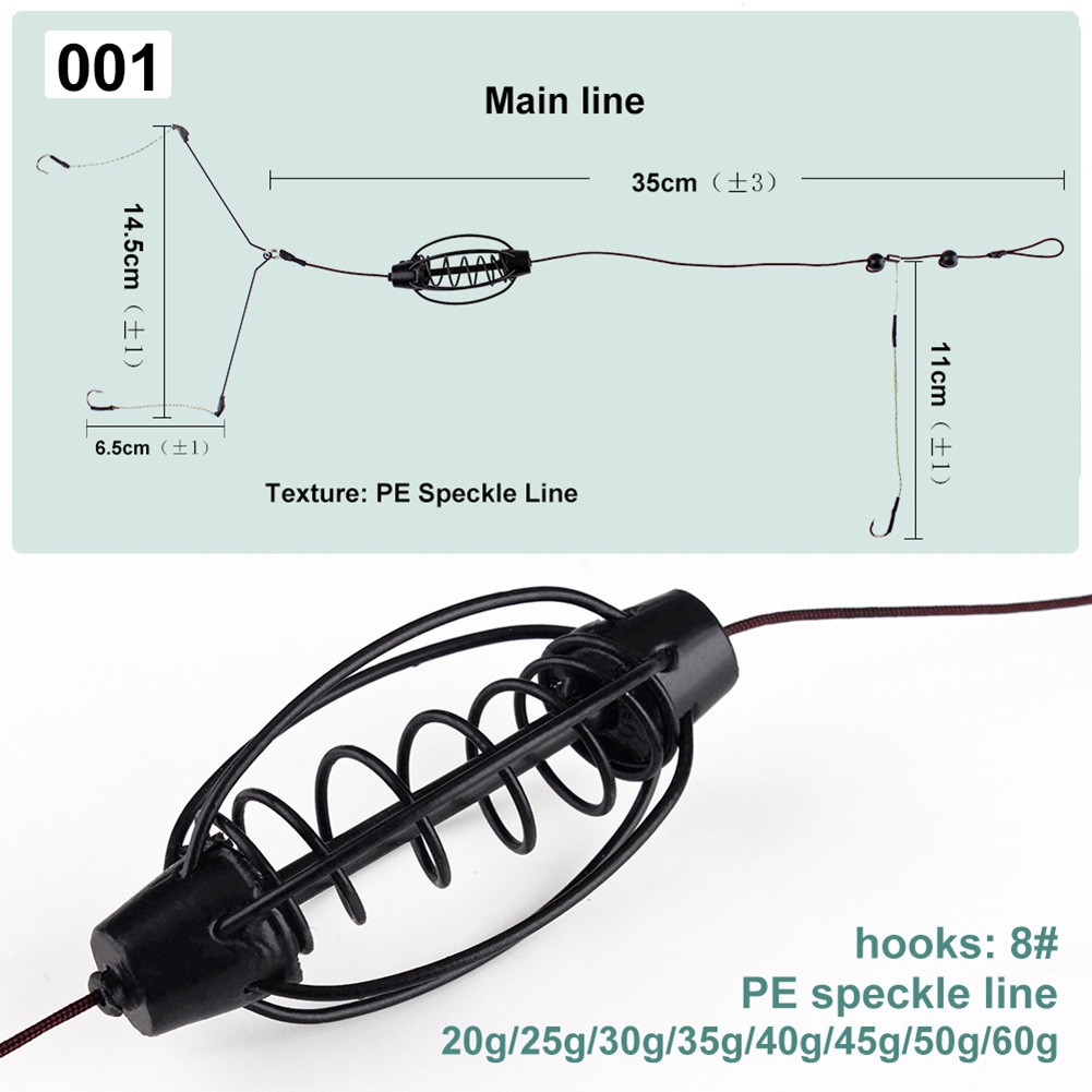 1PCS Karpfen Angeln Feeder Eur – Braided Fishing Line Bewertung und Preis